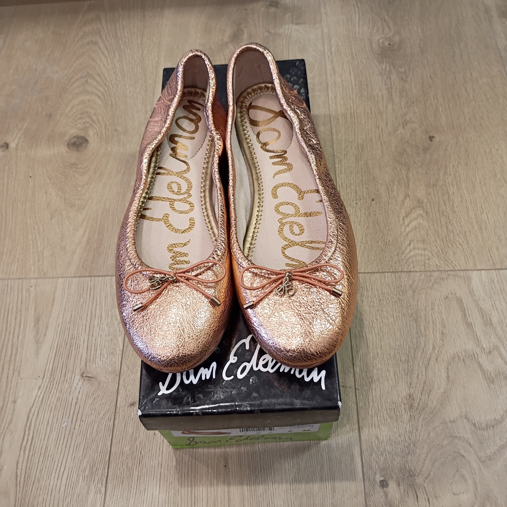 Sam Edelman Women's Shimmering Pink Loafers Size 6 NWT